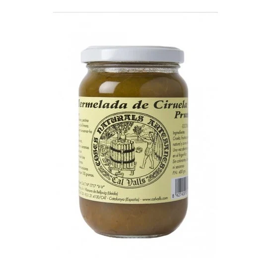 Cal Valls Confettura di prugne senza zucchero 370 g
