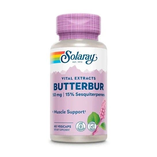 Solaray Butterbur Root Extract 50mg 60caps