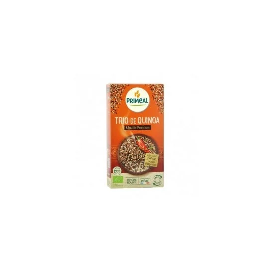 Primeal Quinoa Trio Blanca Roja Negra Bio 500g