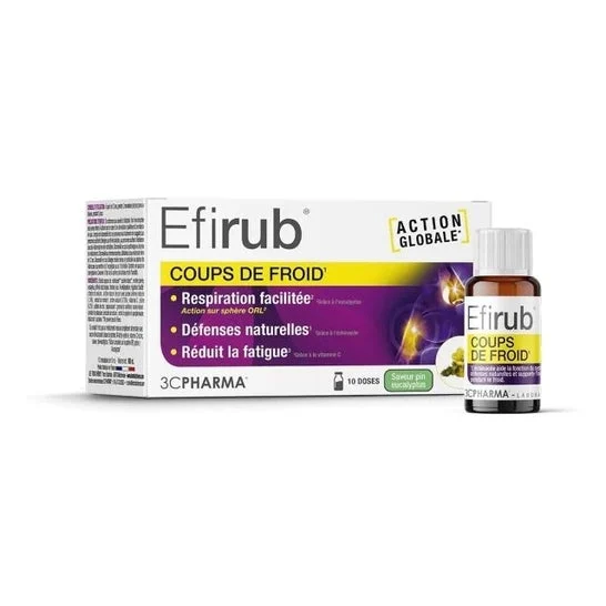 3C Pharma Efirub Solución Bebible 10x10 ml
