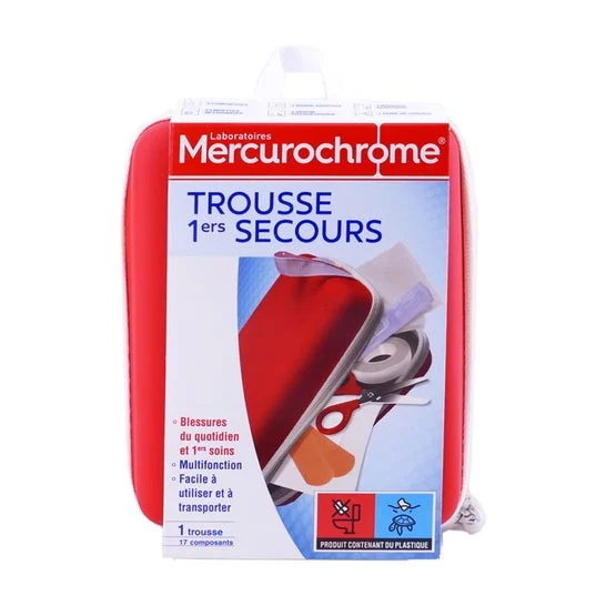 Mercurochrome Botiquín Primeros Auxilios 17uds