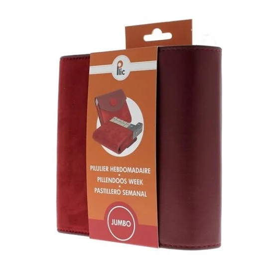 Plic Care Pastillero Jumbo Bicolor Bordeaux 1ud