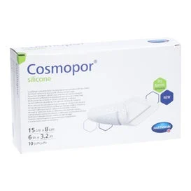 Cosmopor Silicone Apósitos 15cmx8cm 10uds