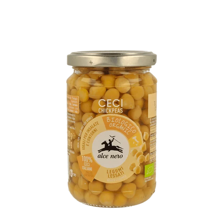 Alce nero Ceci Lessati Biologici Alce Nero 300g