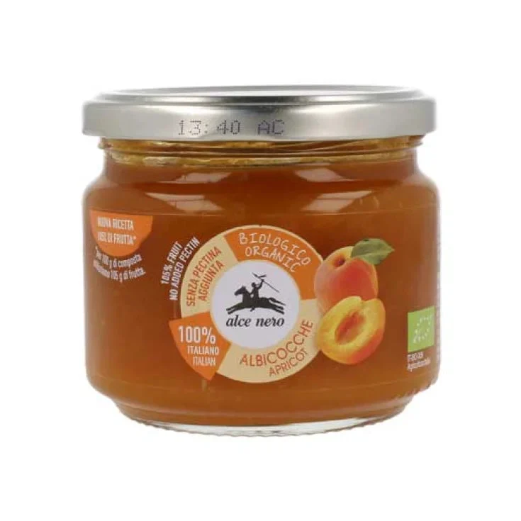 Alce nero spa Composta Di Albicocche Biologica Alce Nero 270g