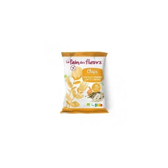 Sol Natural Chips di lenticchie con cipolla 50g