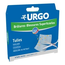 Medicazione Urgo Burns e lesioni superficiali 4 Tulles