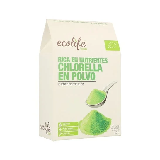 Ecolife Food Chlorella Powder Bio 125g
