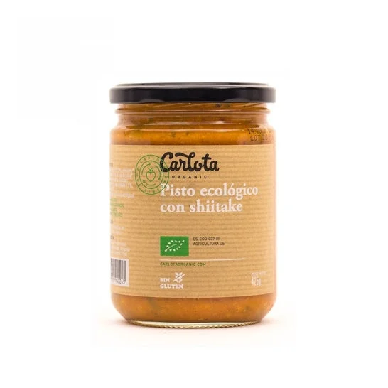 Carlota Organic Ratatouille Shiitake Eco 425g