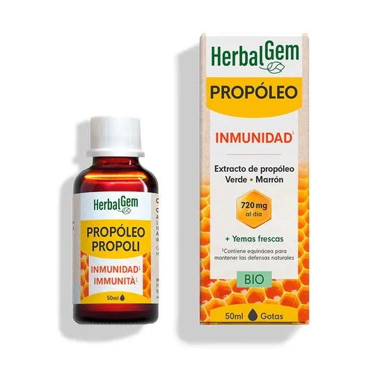 Herbalgem Propoli organica ad ampio spettro Gocce ad ampio spettro 50ml