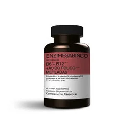 Enzime Sabinco B6 + B12 + Acido Folico Metilato 60caps