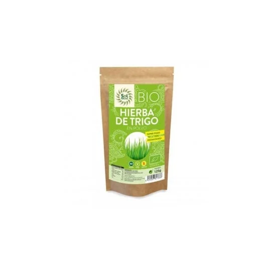 Solnatural erba di grano in polvere Bio S/G Veg 125g