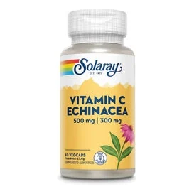 Solaray Vitamina C + Echinacea 60caps