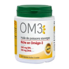 Isodisnatura - OM3 Olio di Pesce Ricco di Omga 3 120 capsule