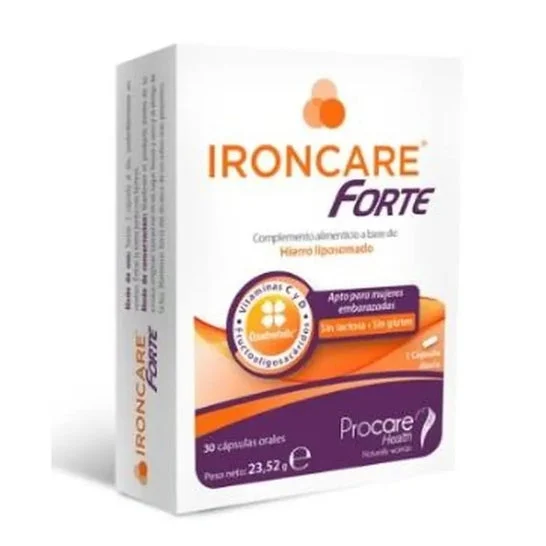 Procare Health Ironcare Forte 30caps