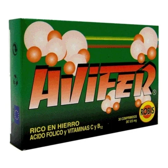 Avifer ricco di ferro 30comp 525mg Avifer Rich In Iron 30comp