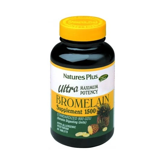 Nature's Plus Ultra Bromelain 1500mg 60comp
