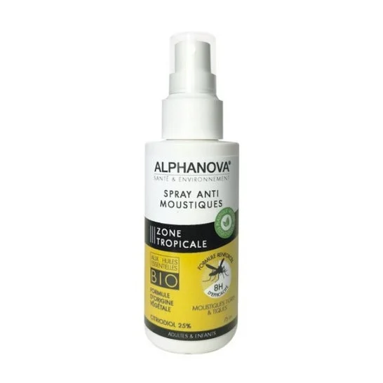 Alphanova Tropical Zone Repellente per zanzare 75ml