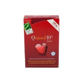 100% Quinolo Naturale 10 30 capsule di 100mg di Ubiquinolo 100mg