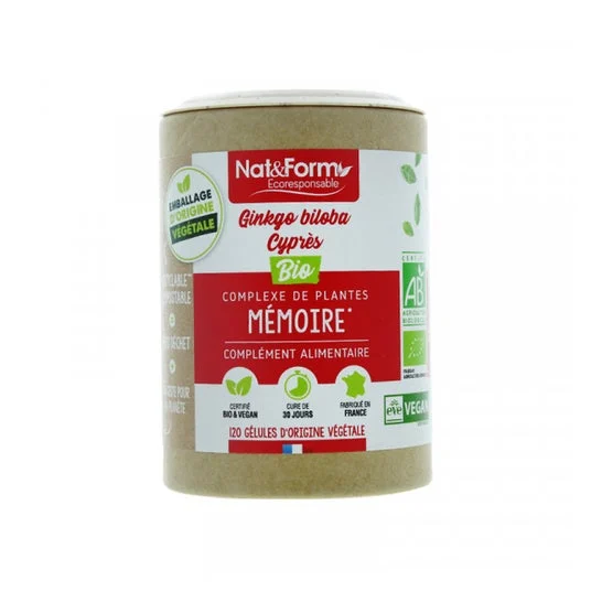 Nat&Form Memoria Biologica Ecoresponsabile 120 Capsule