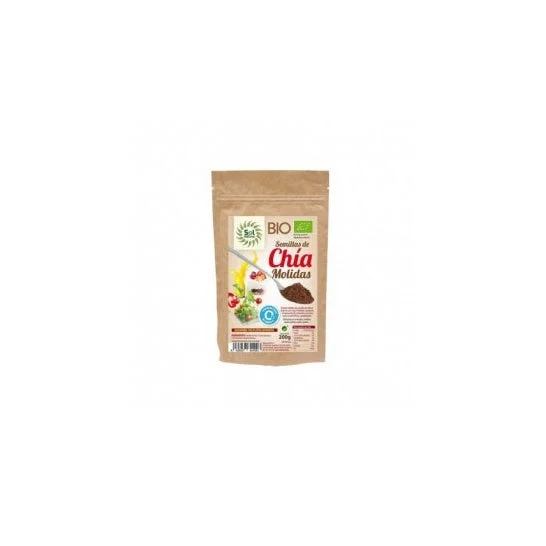 Solnatural Chia Seeds Ground Organic 200g