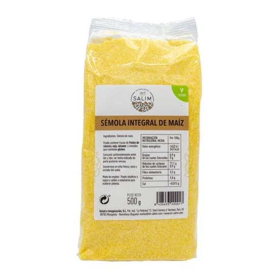 Eco-Salim Semola Integrale di Mais 500g