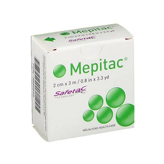 Mepitac Medicazione morbida in silicone 2Cmx3M