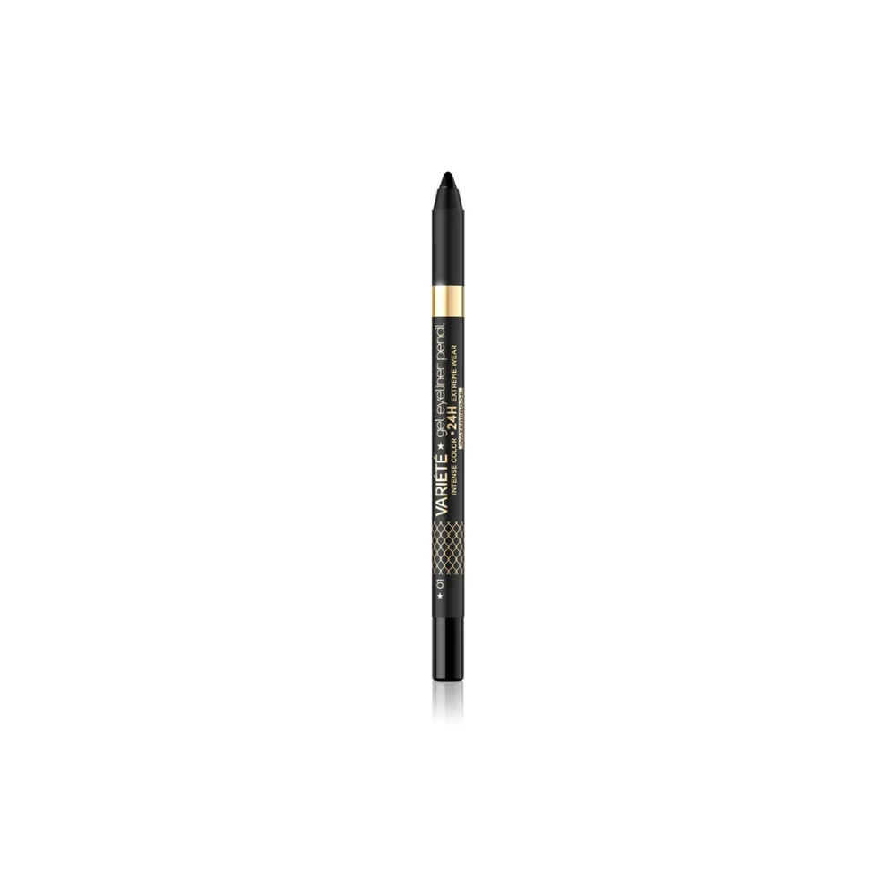 Eveline Cosmetics Variété Matita Al Gel Waterproof Per Occhi Colore 01 Nero 1 Pz