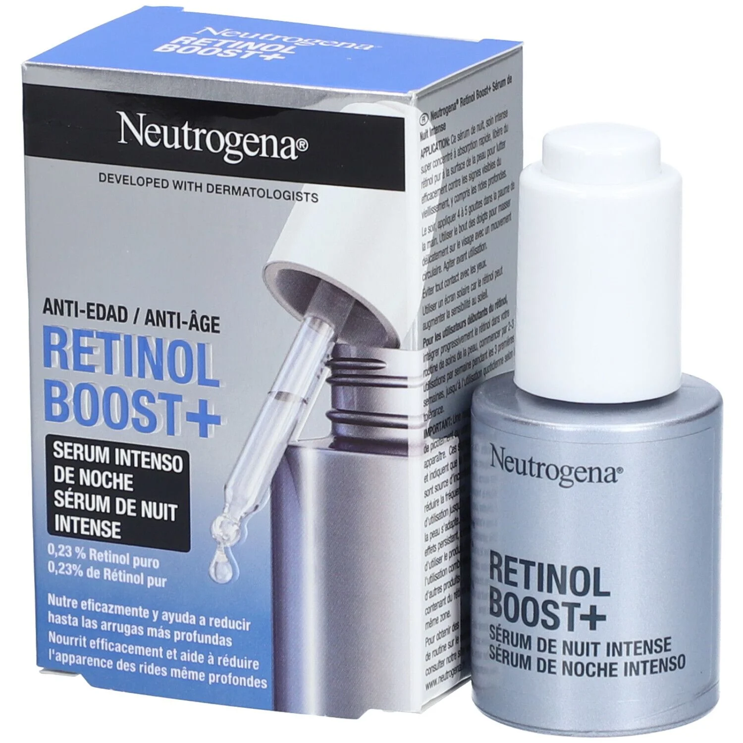 Neutrogena Anti-Age Retinolo Boost + Siero Notturno Intenso 30 ml