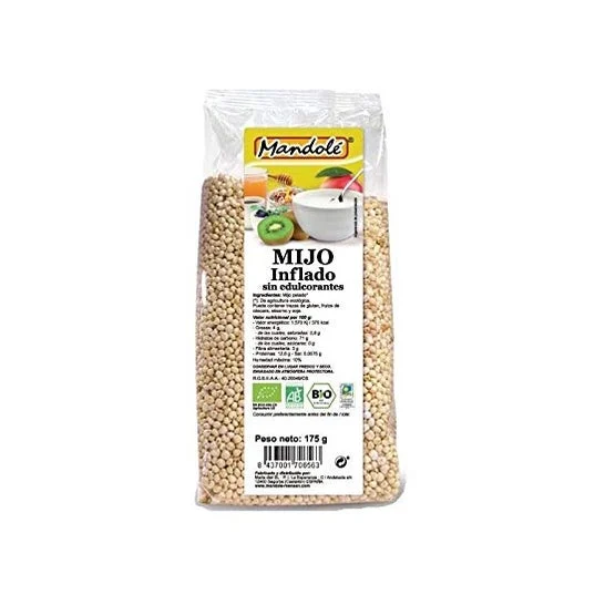 Mandolo Biologico Miglio Rigonfiotto Non zuccherato 175 g