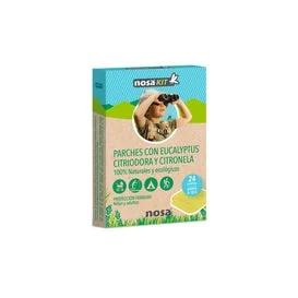 Toppe di Nosa Eucalipto e Citronella Zanzara 24pz