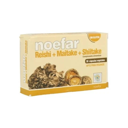 Noefar Reishi Maitake Shitake 30caps
