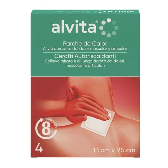 Alvita Parche Calor 13x95 4uds