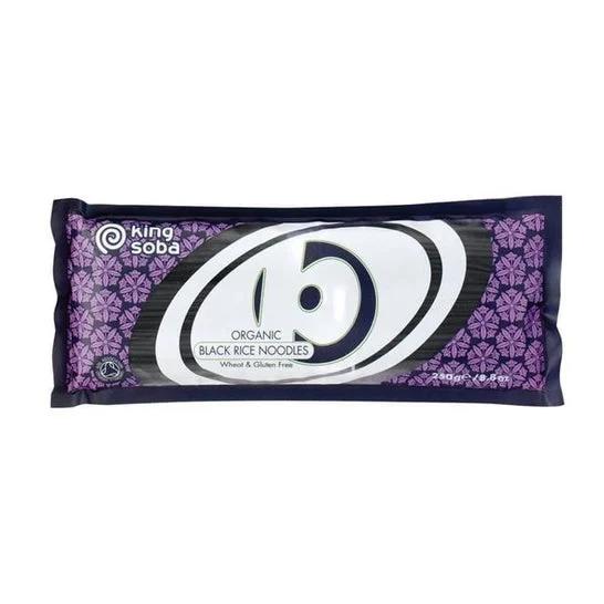 Re Soba Pasta Arroz Negro Bio 250g