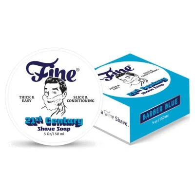 Fine accoutrements Sapone da barba Barber Blue 150 ml