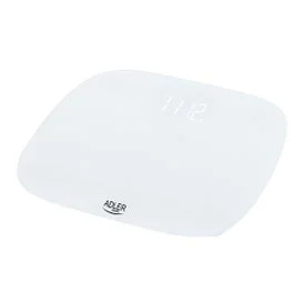 Adler Ad8176 Báscula Baño Digital 180kg Vidrio Templado Bla 1ud