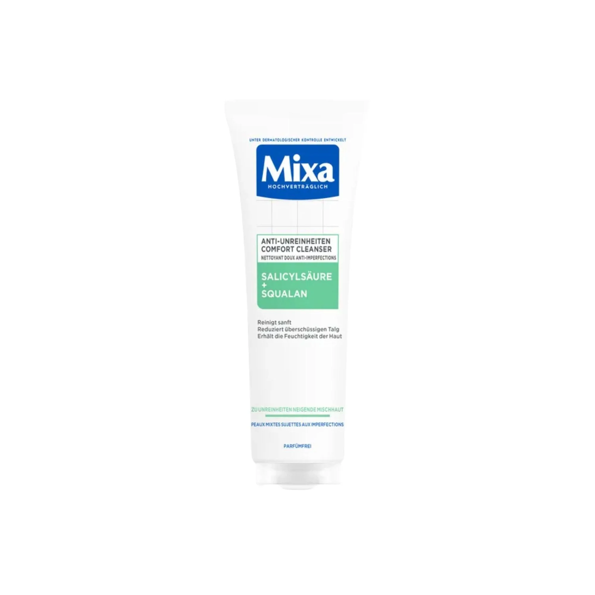 Mixa Detergente Comfort - Gel Detergente contro le imperfezioni - 150 ml