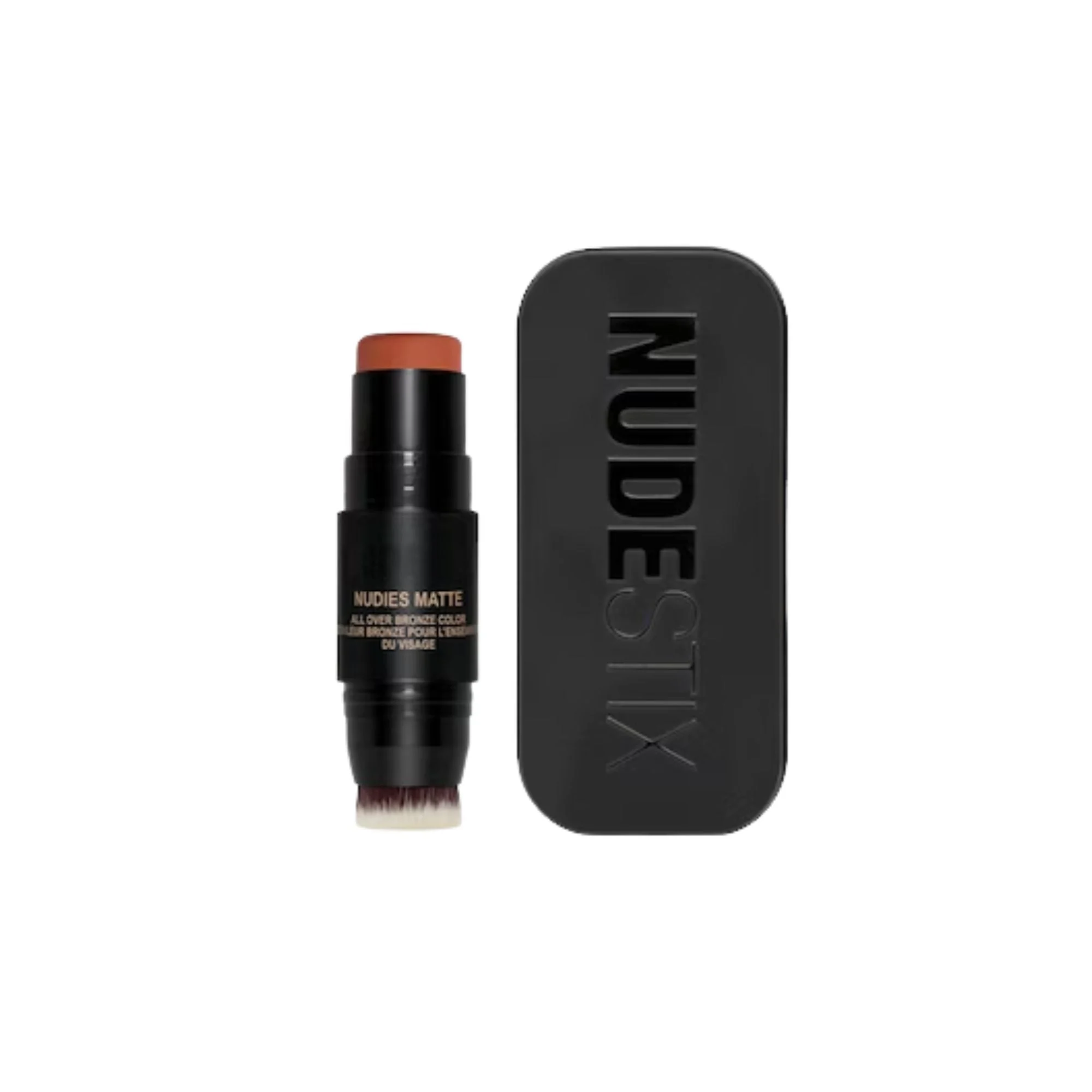 Nudestix Nudies Matte Lux All Over Face Blush Color - Stick per occhi, guance e labbra 7 g Pretty Peachy
