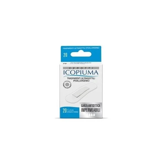 Desa Pharma Icopiuma Cerotto Transparete Ultrasottile 7x2cm 20 Unità
