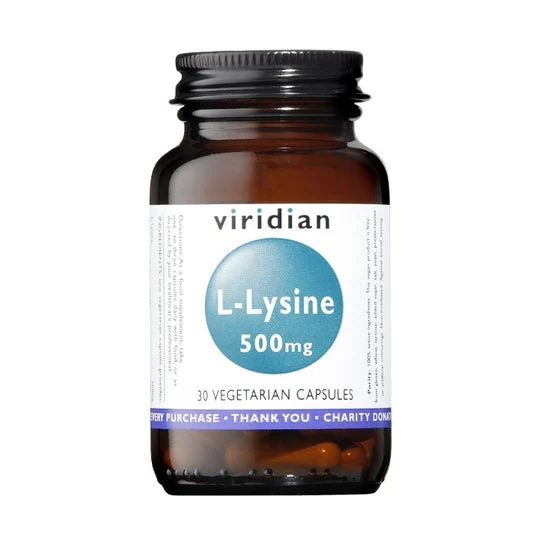 Viridian L-Lisina 500mg 30caps