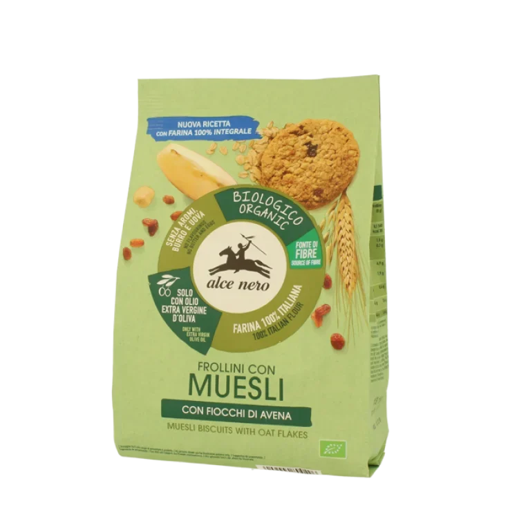Alce nero spa Frollini Con Muesli Biologici Alce Nero 250g