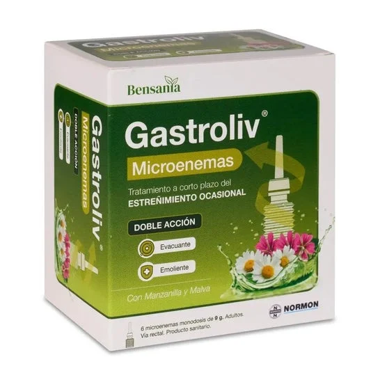 Normon Bensania Gastroliv Microenemas 6 uds