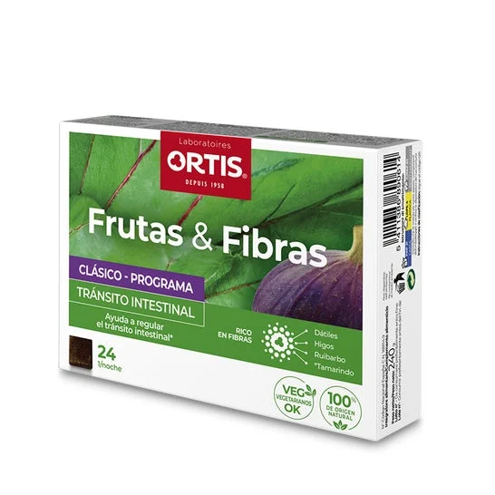 Programma Ortis Frutta e Fibre 24 cubi À Mâcher