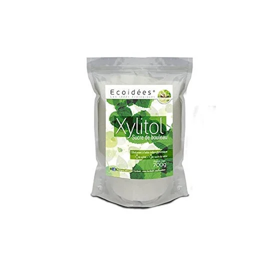 Ecoidées Xylitol Xylitol Zucchero di betulla 700 G