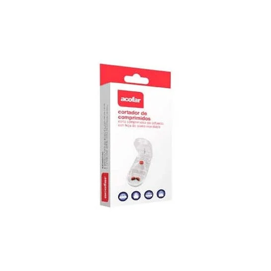 Acofar Pill Cutter Tablet Pill Box 1ud