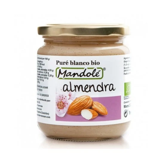 Mandole Crema di mandorle bianche Bio 325g