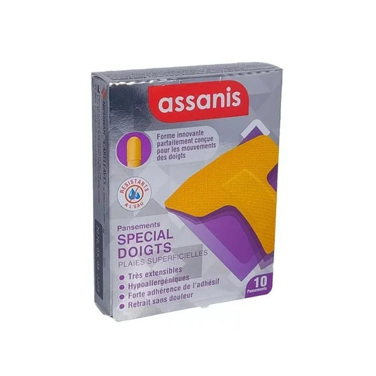 Assanis Apósito Especial Dedo 10uds