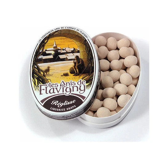 Les Anis de Flavigny Pastille Réglisse 12 Unità