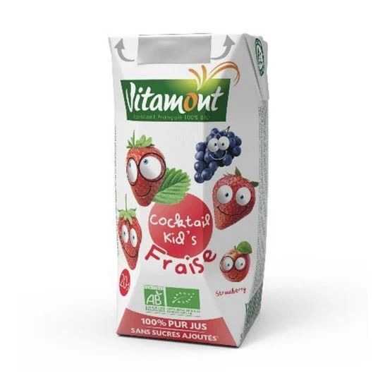 Vitamont Pack Zumo Fresa Bio 6x200ml