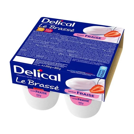 Delical Cepillo de Fresa Hphc 4x200g